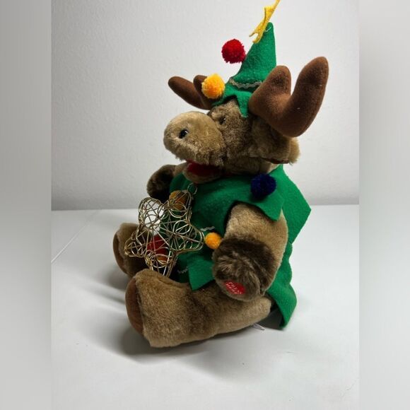 Reindeer Plush Lights 12" tall no singing - Picture 4 of 7